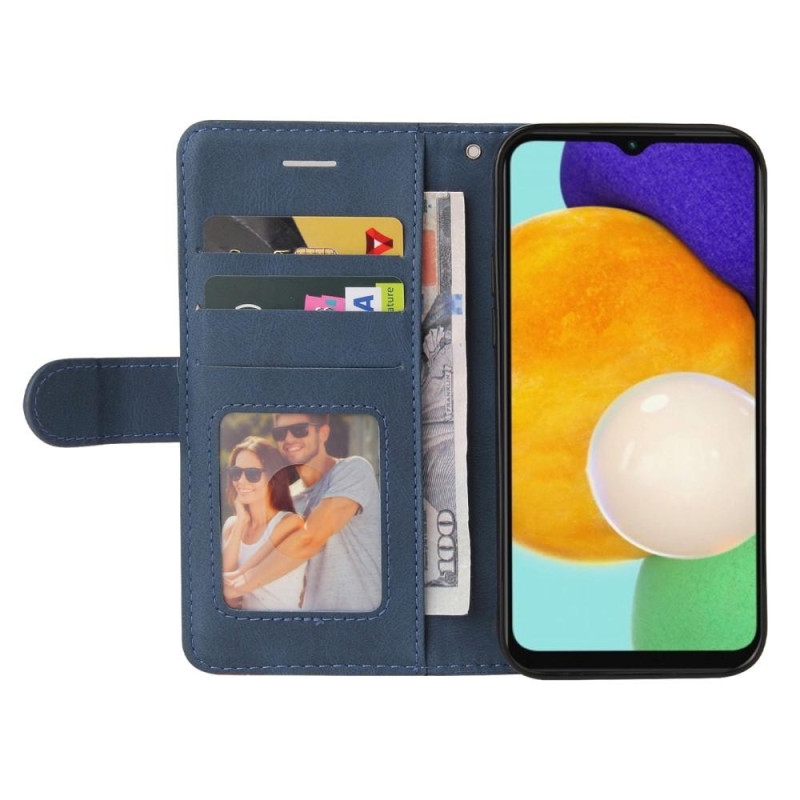 Samsung Galaxy A34 5G KT Series - 1 lompakkopuhelinkotelolle - sininen/punainen