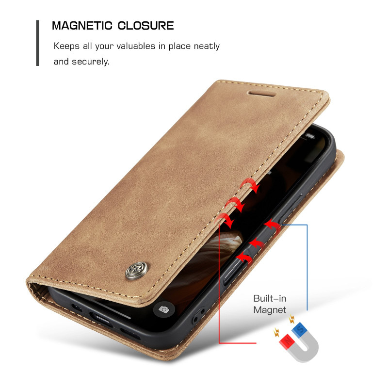 CASEME Retro Wallet Case for iPhone 17