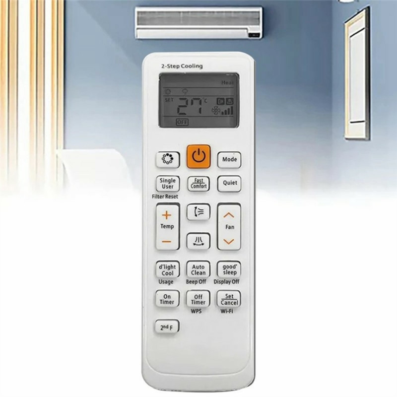 Kaukosäätimen vaihto Samsungin ilmastointilaitteeseen DB93-11489L