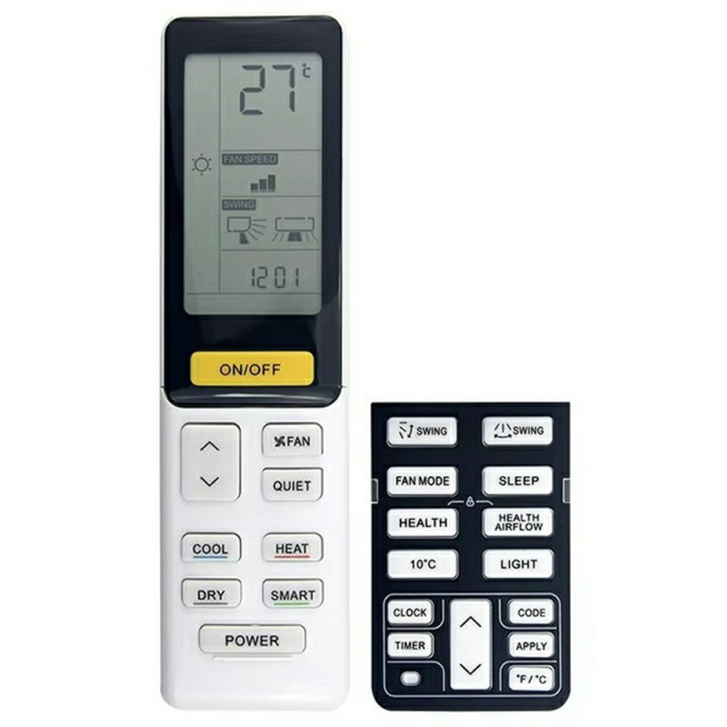 Erstatning fjernkontroll for 0010402886V for Haier klimaanlegg