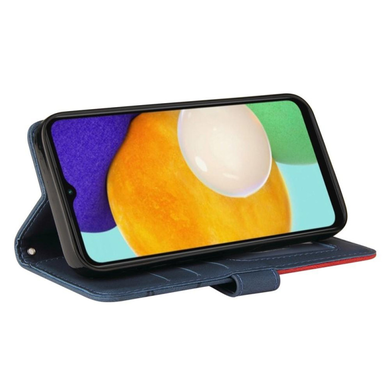 Samsung Galaxy A34 5G KT Series - 1 lompakkopuhelinkotelolle - sininen/punainen