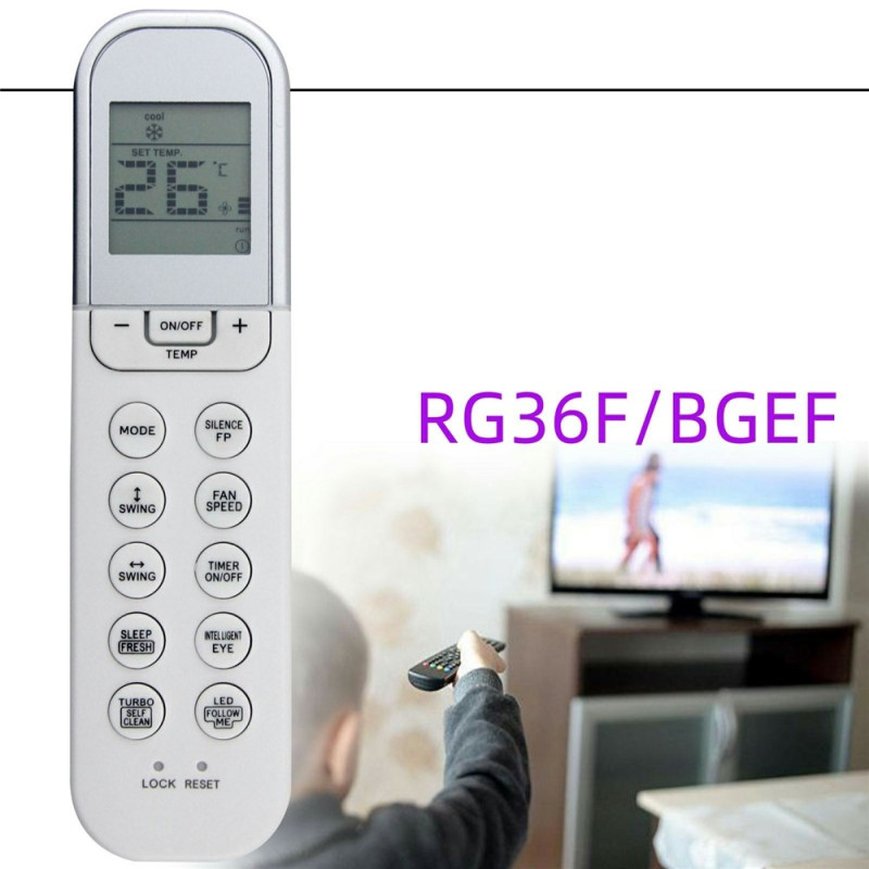 Remote Control Replacement for RG36F/BGEF for Midea Air Conditioner