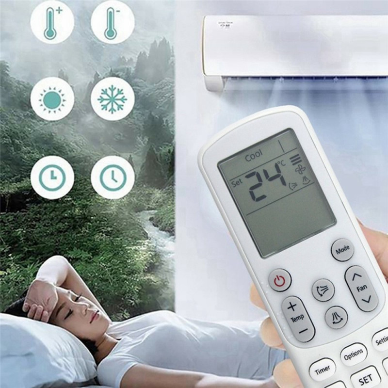 Kaukosäätimen vaihto Samsungin ilmastointilaitteeseen DB93-1463T DB93-15169F