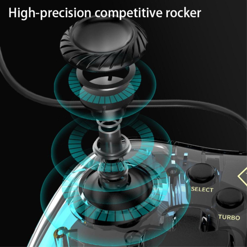 Yhteensopiva Nintendo Switchin jne. Kaapelilangallisen peliohjaimen kanssa