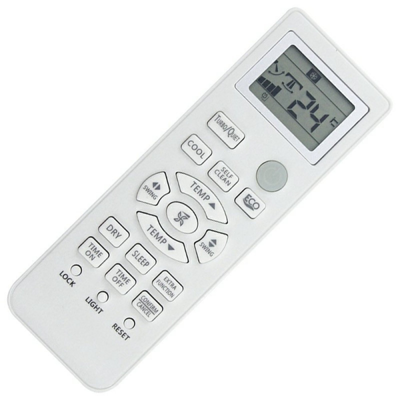 Haier-ilmastointilaitteen kaukosäätimen vaihto 0010401715BW-mallille