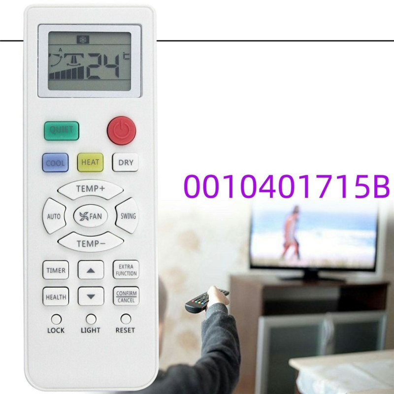 Haier-ilmastointilaitteen kaukosäätimen vaihto 0010401715B-mallille