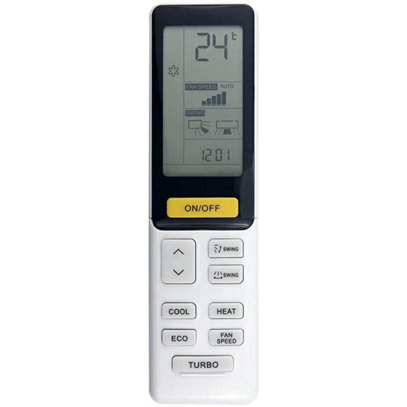 Udskiftning fjernbetjening til 0010402886BD til Haier klimaanlæg