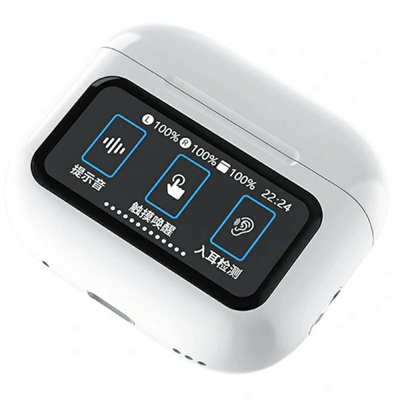 WIWU Dual Channel Bluetooth-hovedtelefoner In-Ear-detektion med berøringsstyring