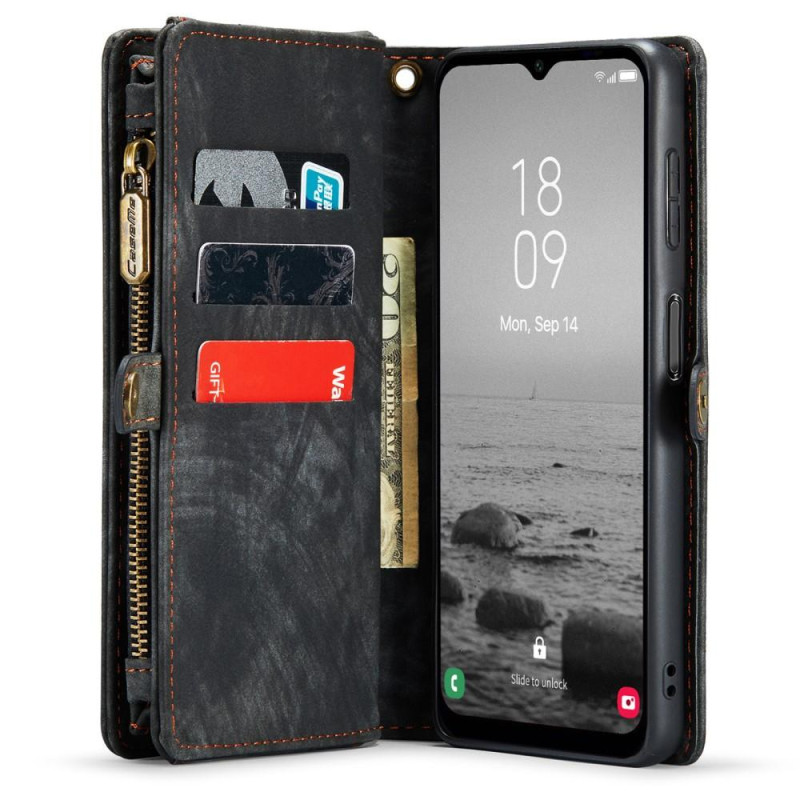 CASEME for Samsung Galaxy A34 5G 2 - in - 1 wallet case - Black