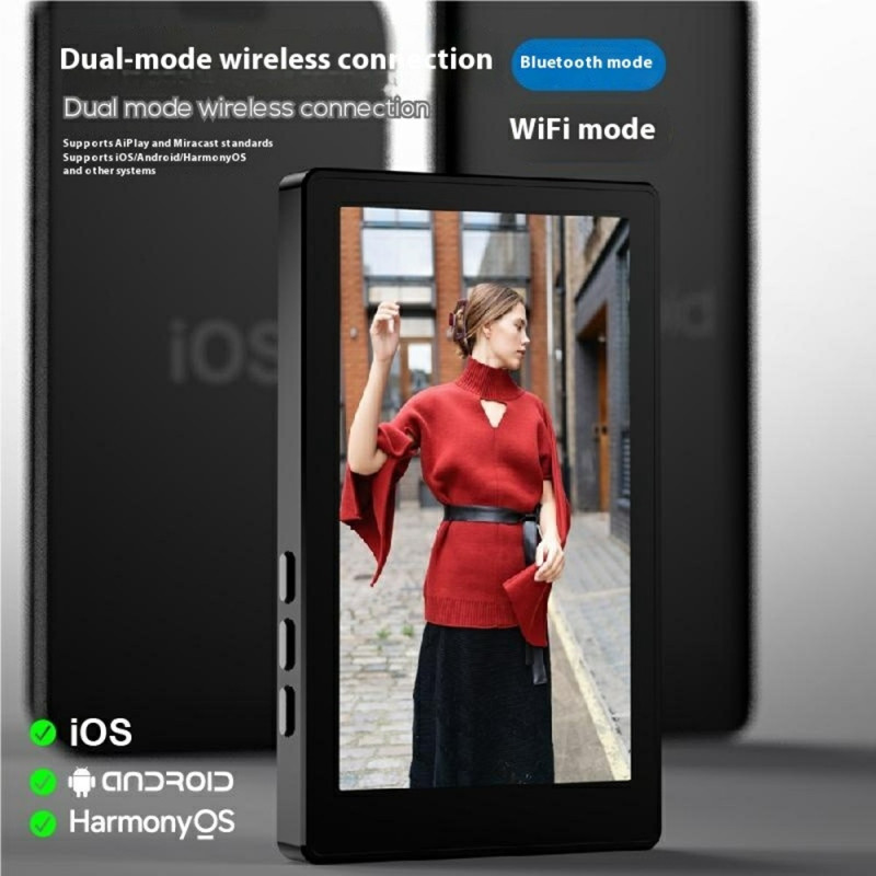 Smartphone Selfie Screen Mirroring Magnetic Rear Screen Live Streaming Monitor