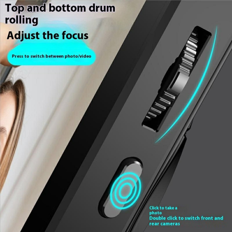 Smartphone Selfie Skærmspejling Magnetisk Bagskærm Live Streaming Monitor