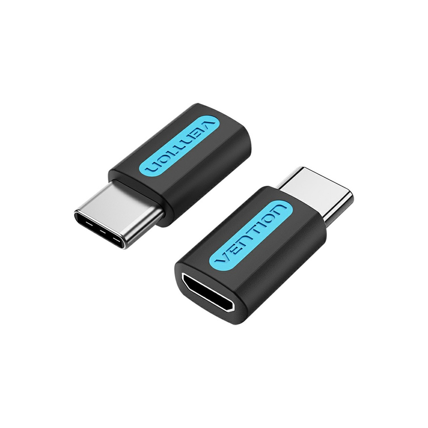 VENTION USB 2.0 USB-C uros - Micro-B naaras -sovitin, mini OTG -muunnin