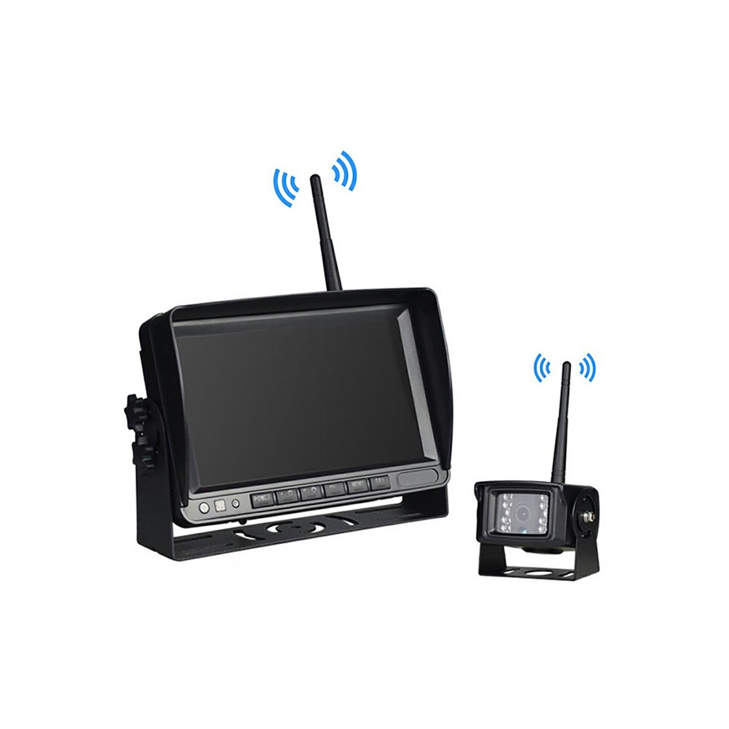 7" digital wireless HD screen DVR Recording Real-time Monitoring RV truck etc.