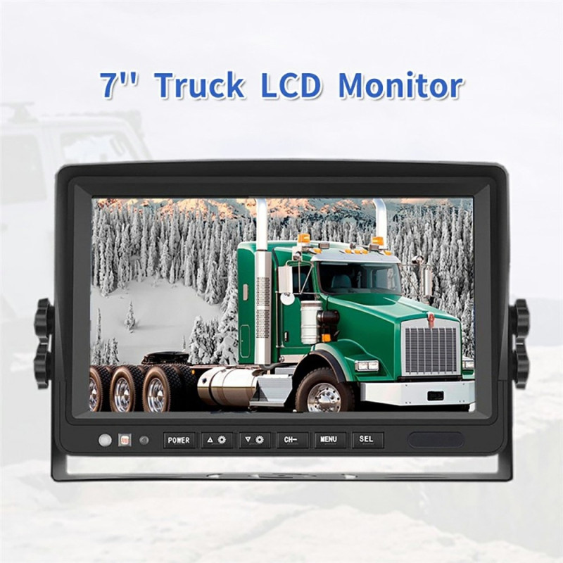 7" digital wireless HD screen DVR Recording Real-time Monitoring RV truck etc.