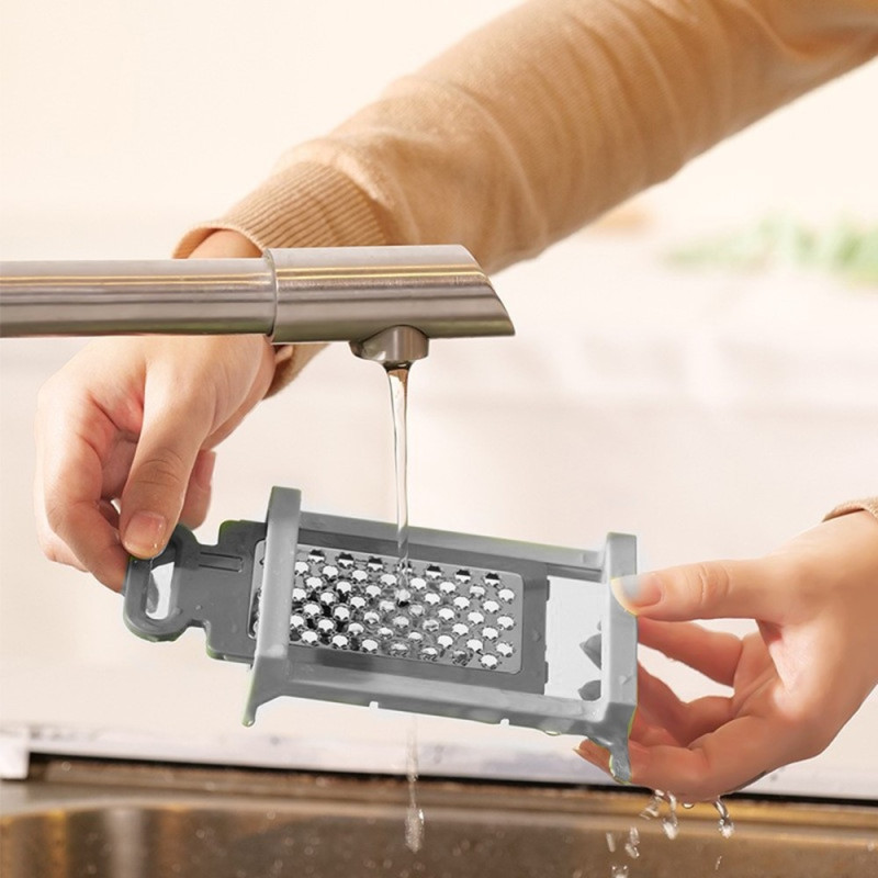 6-in-1 Mandoline Slicer Stainless Steel Blade Grater Vegetable Cutter Fruit Kitchen Tool