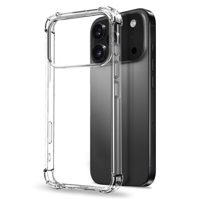 NORTHJO for iPhone 17 Pro Max TPU-deksel + Herdet glassfilm + Kameralinsebeskytter