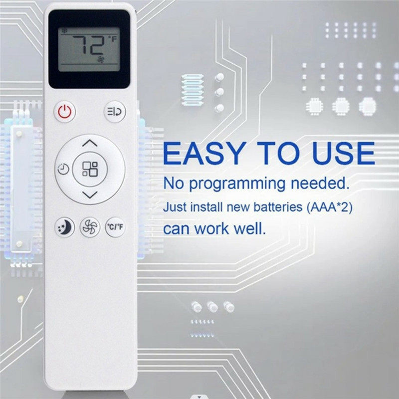 Fjernbetjening UYKQ-100B til BLACK+DECKER reserve klimaanlæg