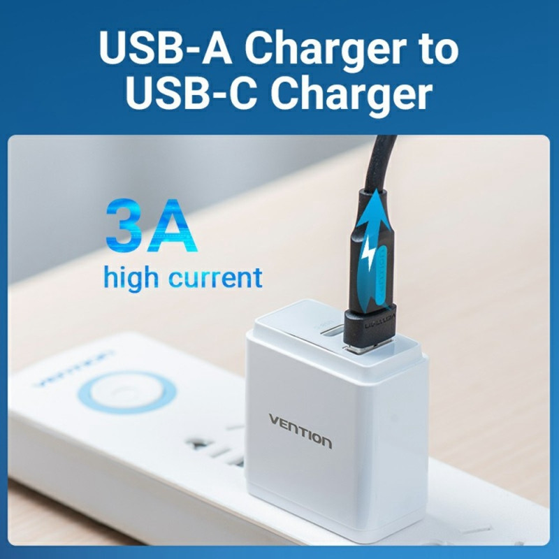 USB 2.0 A Han til USB C Hun Adapter 480Mbps Dataoverførsel OTG Konverter