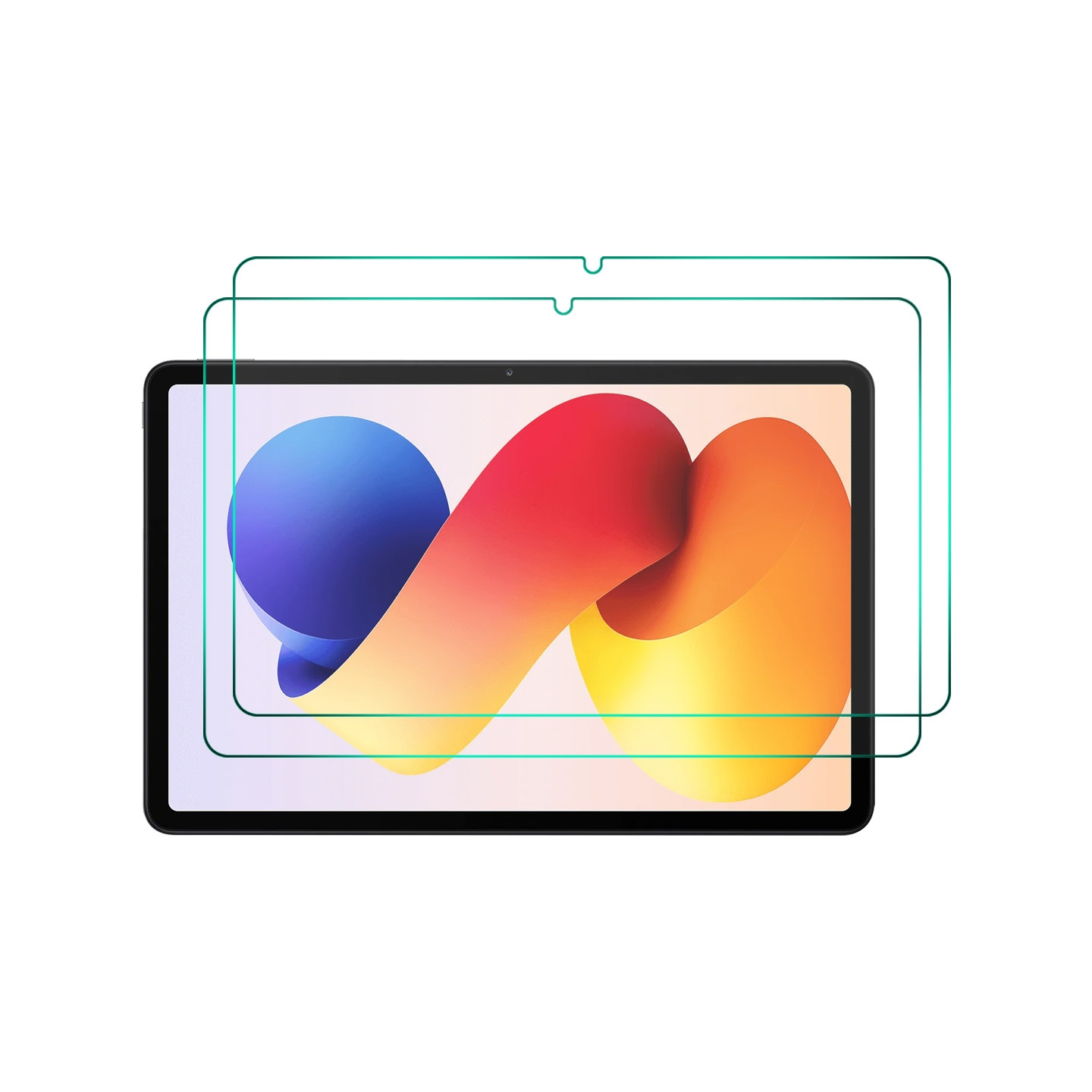 Xiaomi Redmi Pad 2 Pro näytönsuoja 2 kpl ENKAY 9H 2.5D 0.33 mm karkaistu lasi läpinäkyvä