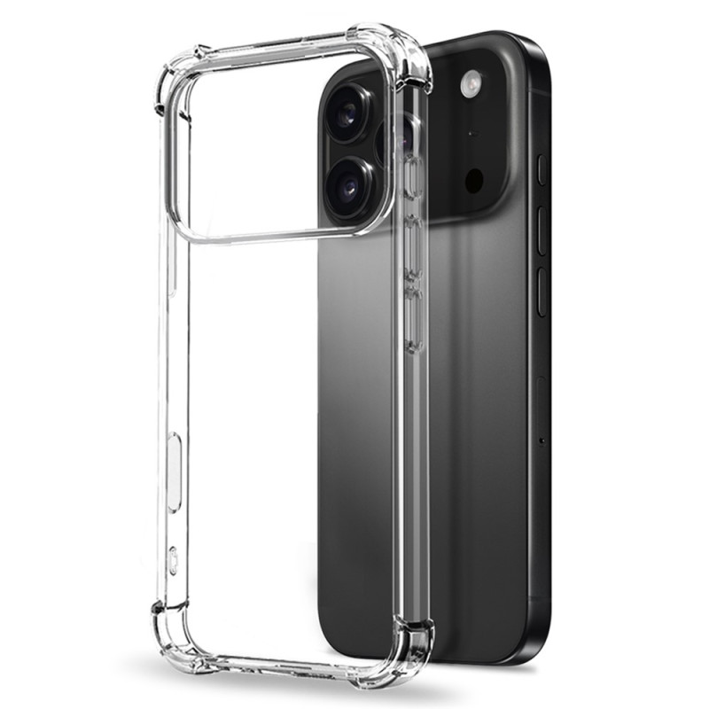 NORTHJO for iPhone 17 Pro TPU-deksel + Herdet glassfilm + Kameralinsebeskytter
