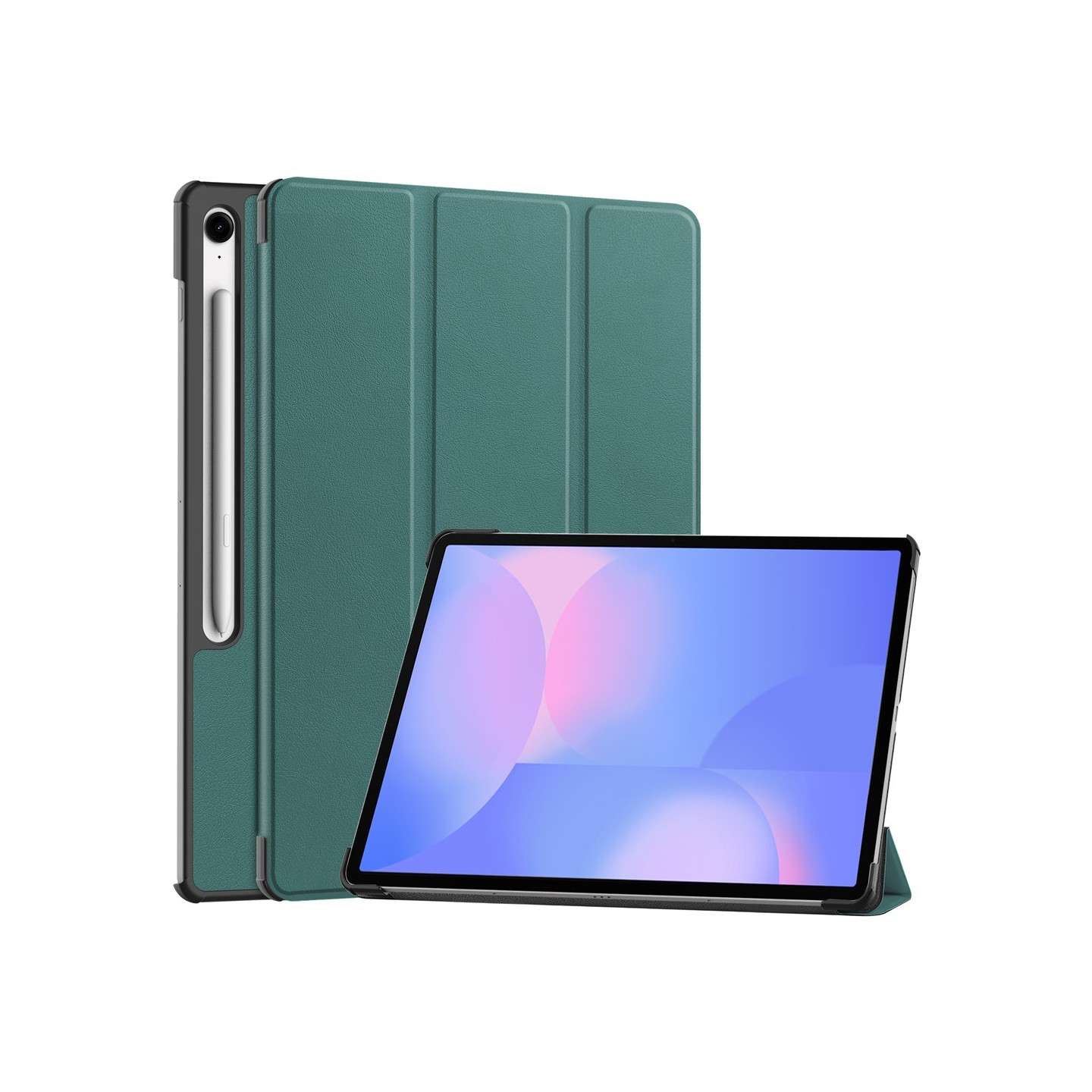 Slim Fit Dekseldeksel til Samsung Galaxy Tab S10 FE+  - Svart