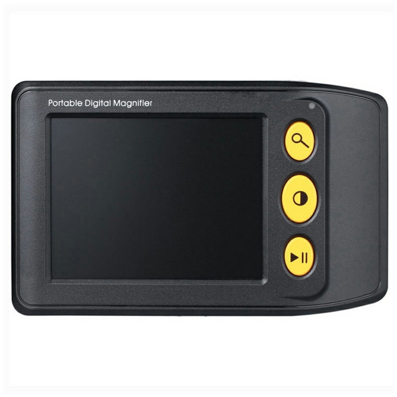 3,5 tums elektroniskt visuellt hjälpmedel 2-25x förstoringsglas för nedsatt syn