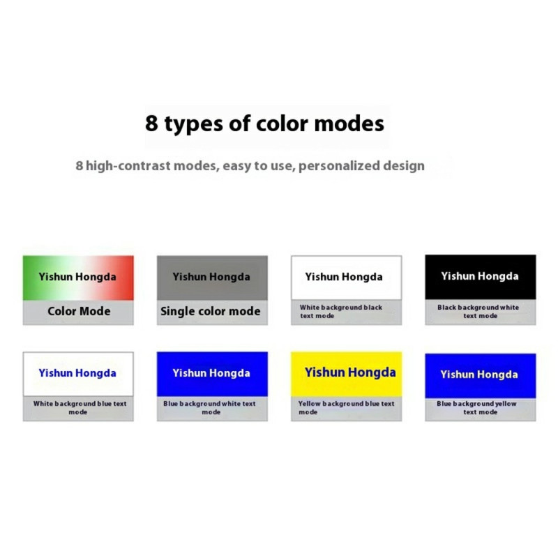 3,5 tommer elektronisk visuelt hjælpemiddel 2-25x forstørrelsesglas til svagtseende