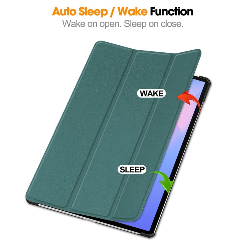 Trifoldet stativ Smart Taske til Samsung Galaxy Tab S10 FE+