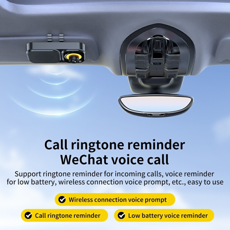 Bluetooth Speaker Car Intelligent Clip Music Player Automatic Power On