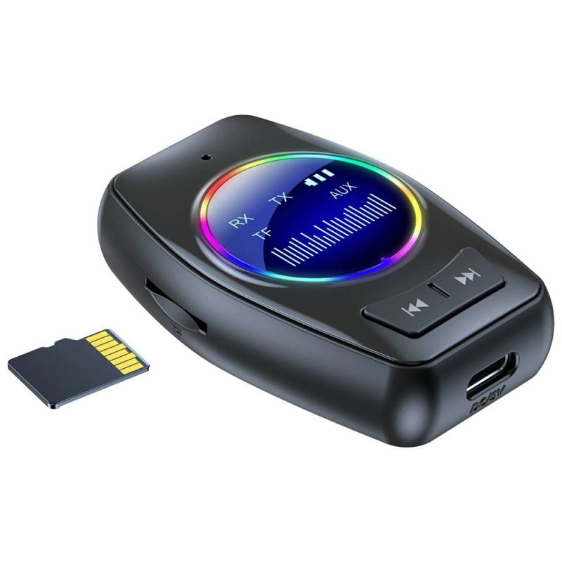 Bluetooth 5.4 lydmodtager/sender 2-i-1-adapter til trådløs lydstreaming