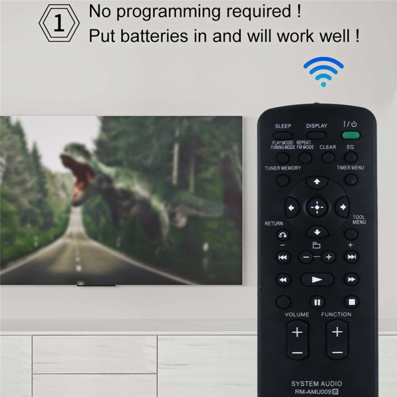 Fjernkontroll utskiftning for RM-AMU009 for Sony Audio System