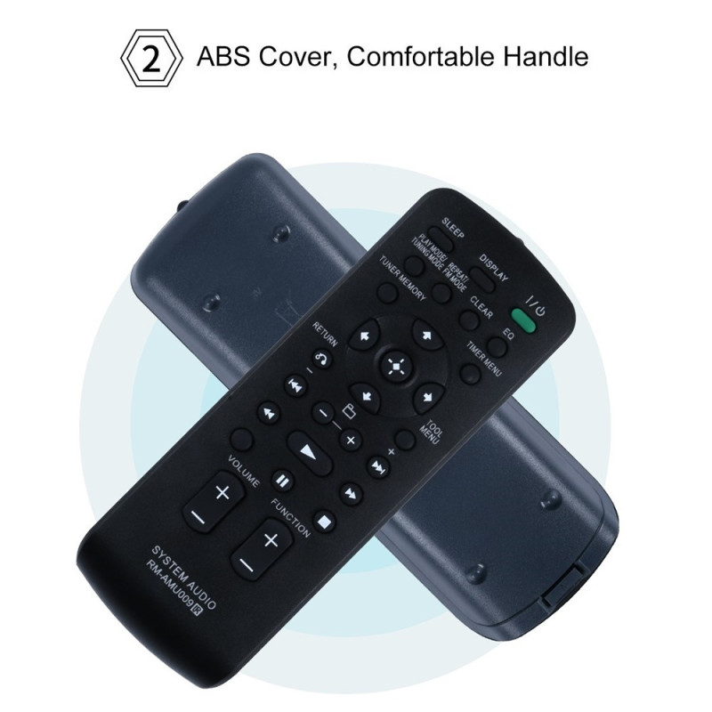 Remote Control Replacement for RM-AMU009 For Sony Audio System