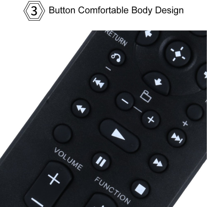 Udskiftning af fjernbetjening RM-AMU009 til Sony Audio System