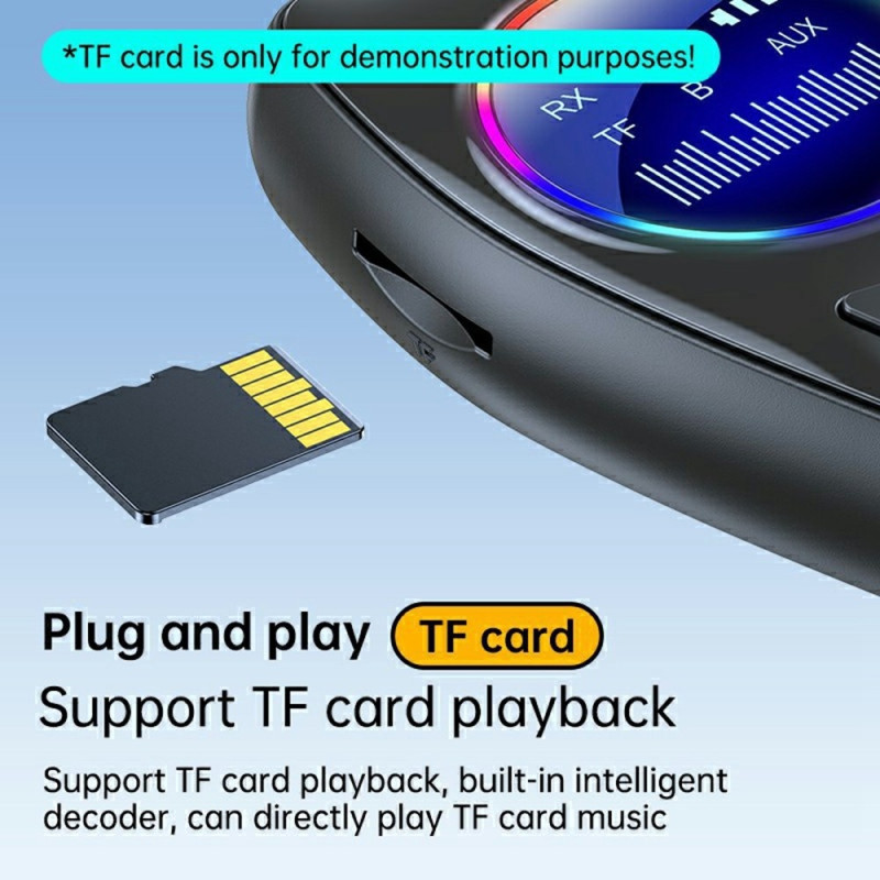 Bluetooth 5.4 -äänivastaanotin/lähetin 2-in-1 -sovitin langattomaan äänen suoratoistoon