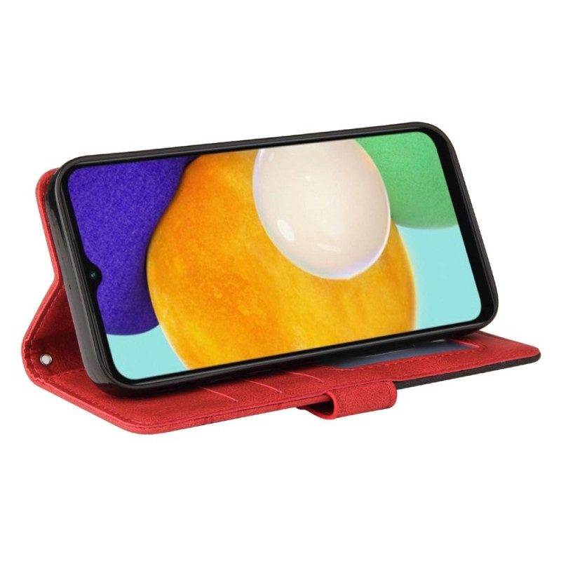 Samsung Galaxy A34 5G KT Series - 1 lompakkopuhelinkotelolle - punainen/musta