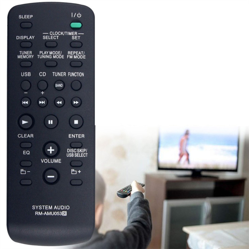 Fjernkontroll utskiftning for RM-AMU053 for Sony Audio System