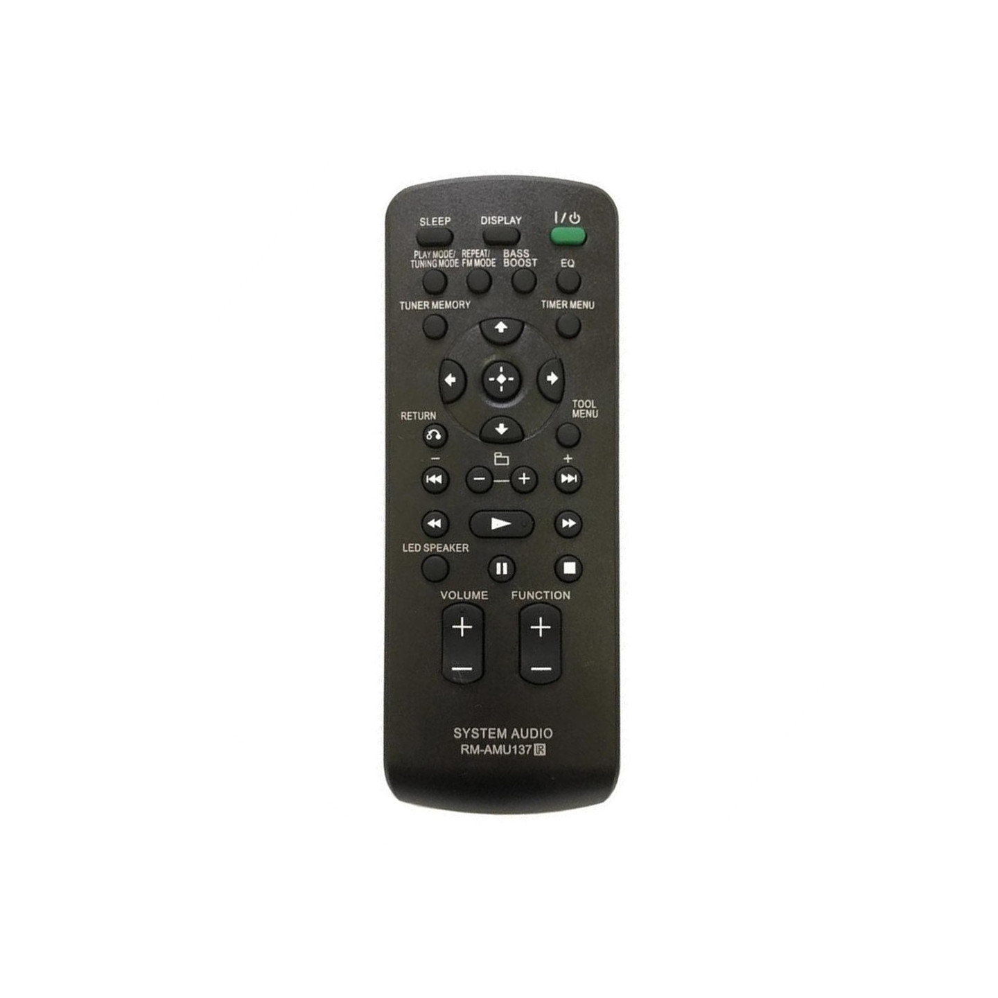 Remote Control Replacement for RM-AMU137 For Sony Audio System