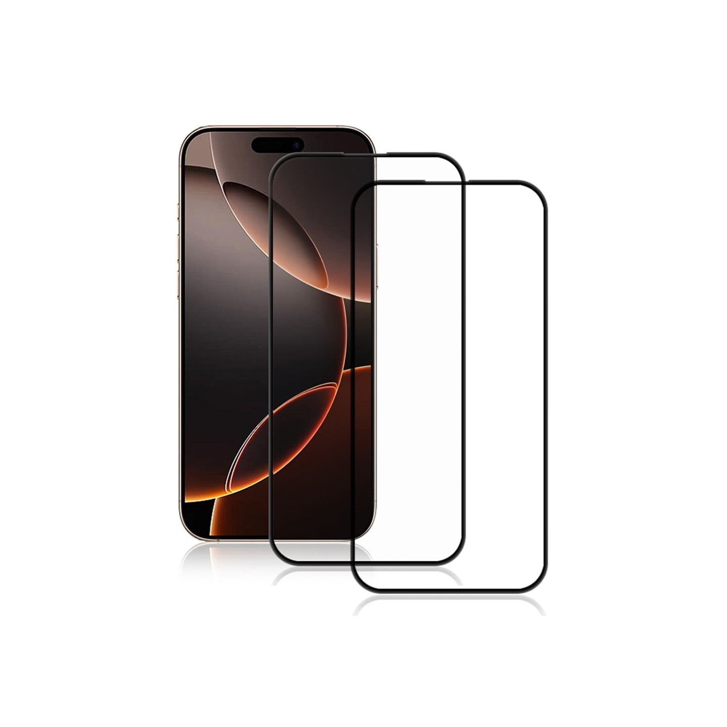 AMORUS For iPhone 17 Pro Max Screen Protector Glass 2pcs