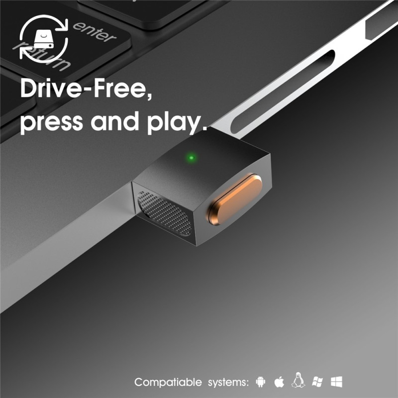 3 lägen USB Mouse Jiggler Mini Mouse Mover drivrutinsfri håller datorn aktiv