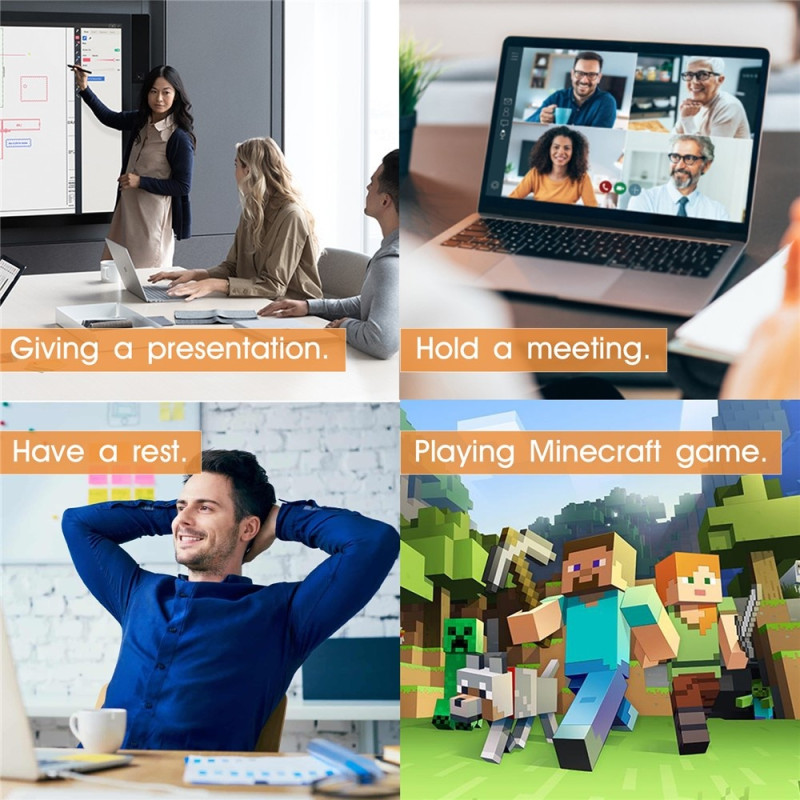 3 tilaa USB-hiiri Jiggler Mini Mouse Mover ajurivapaa pitää tietokoneesi aktiivisena