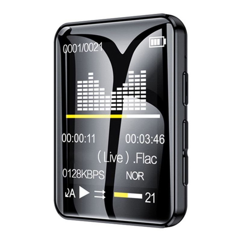 MROBO A7 MP4-spelare 2,0 tums TFT-färgskärm bärbar musikspelare, 16 GB minne