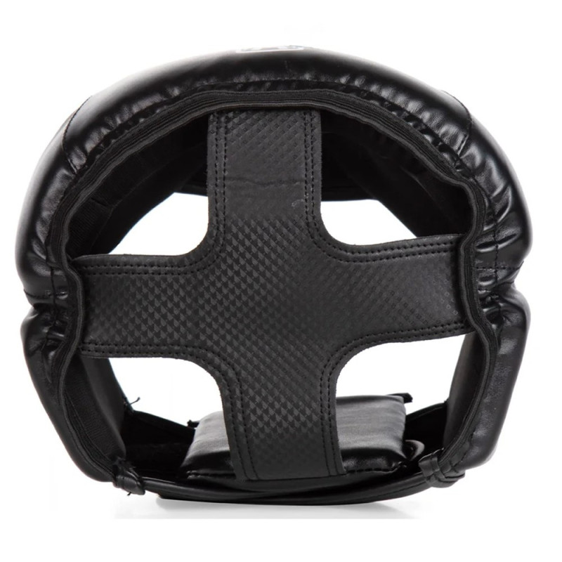 WOSWEIR Boxing Head Guard Face Shield Training Sparring Safety - Red Small