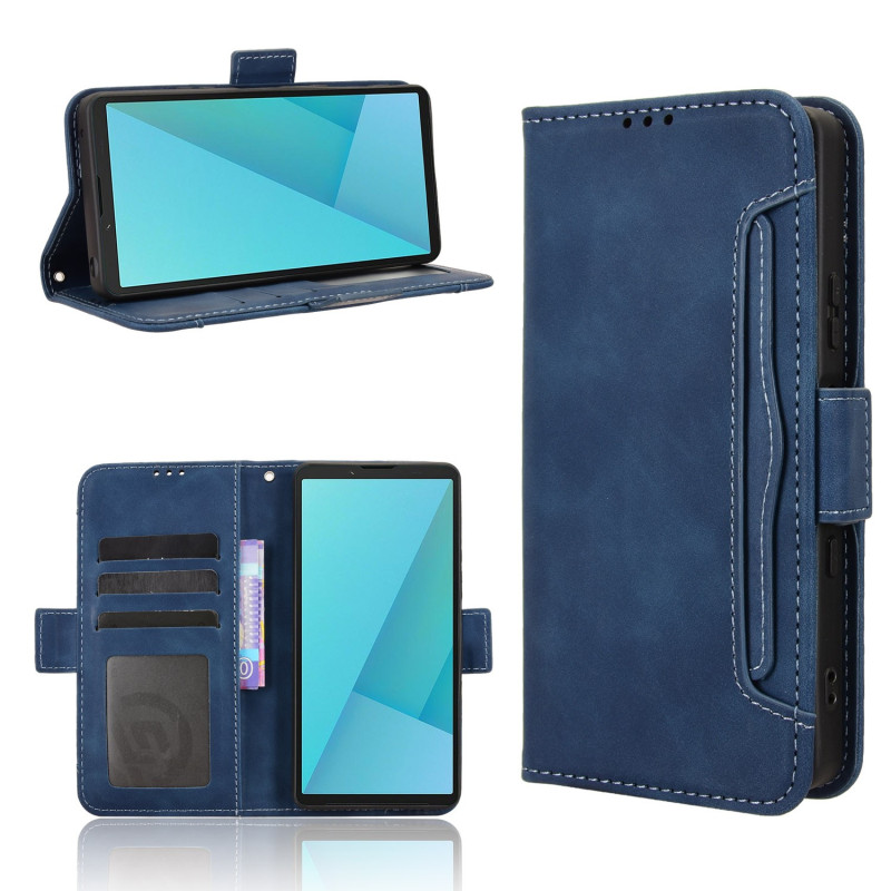 Wallet case Case Cover for Sony Xperia 10 VII - Blue