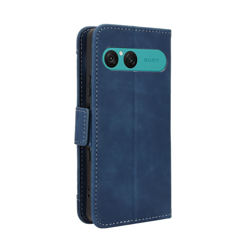 Pung etui Cover Cover til Sony Xperia 10 VII - Blå