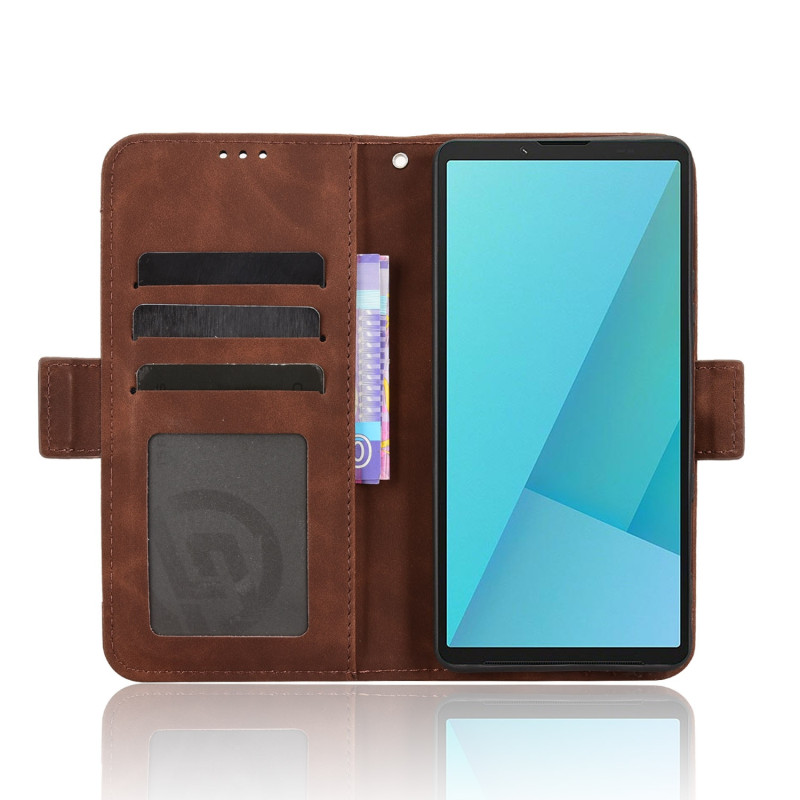Pung etui Cover Cover til Sony Xperia 10 VII - Brun