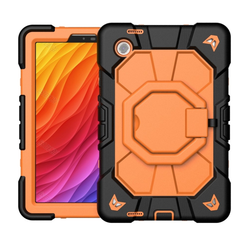 Til Samsung Galaxy Tab A11 Etui PC+Silikone Tablet Cover Black + Orange