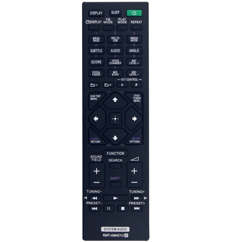 Remote Control Replacement for RMT-AM421U For Sony Home Audio System