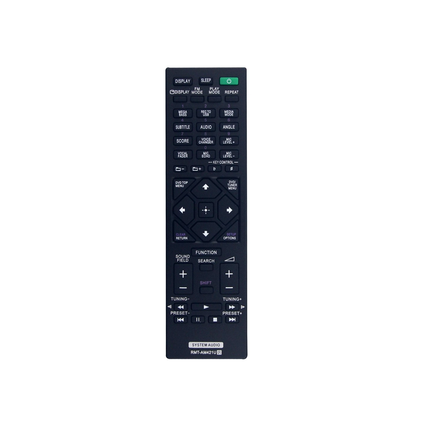 Remote Control Replacement for RMT-AM421U For Sony Home Audio System