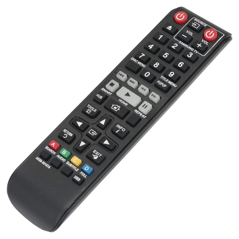 Kaukosäätimen vaihto AK59-00167A:lle Samsung Blu-ray DVD -soittimelle