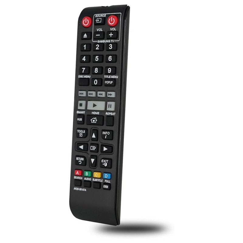 Fjernkontrollerstatning for AK59-00167A for Samsung Blu-ray DVD-spiller